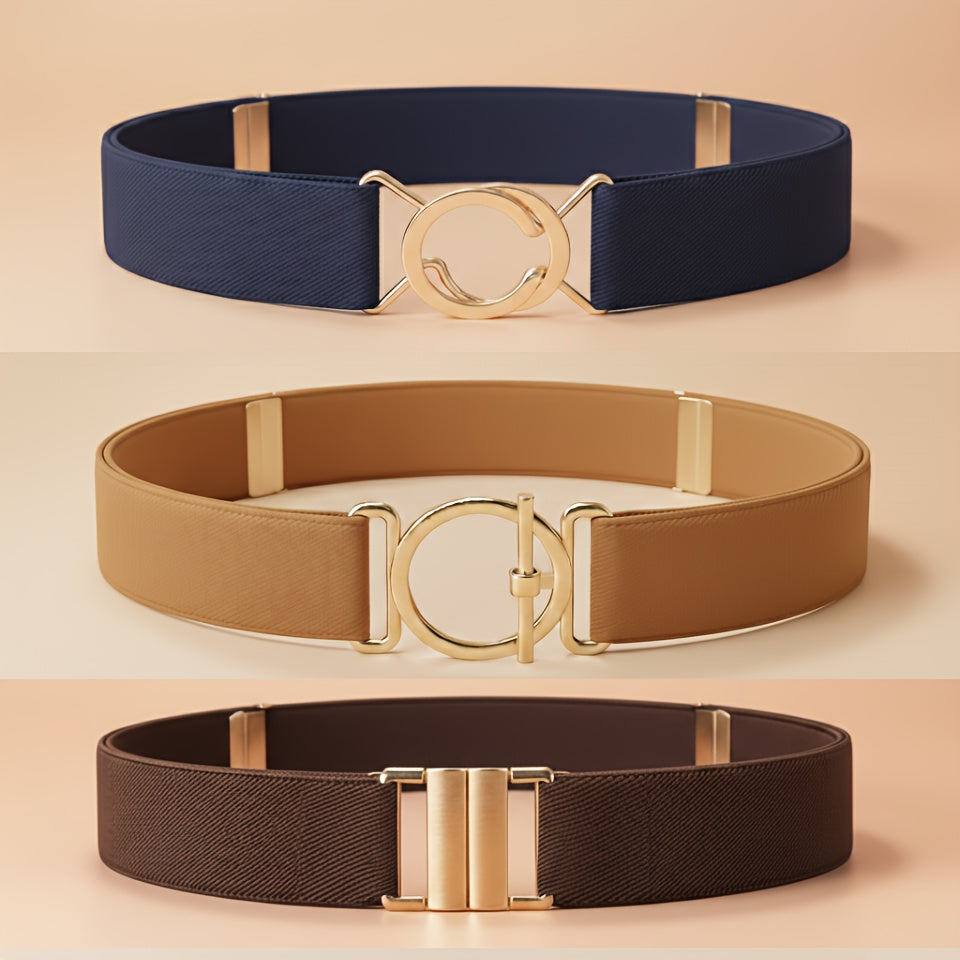 Ceinture Élastique en Tissu pour Femme Nathalie — visuel 7