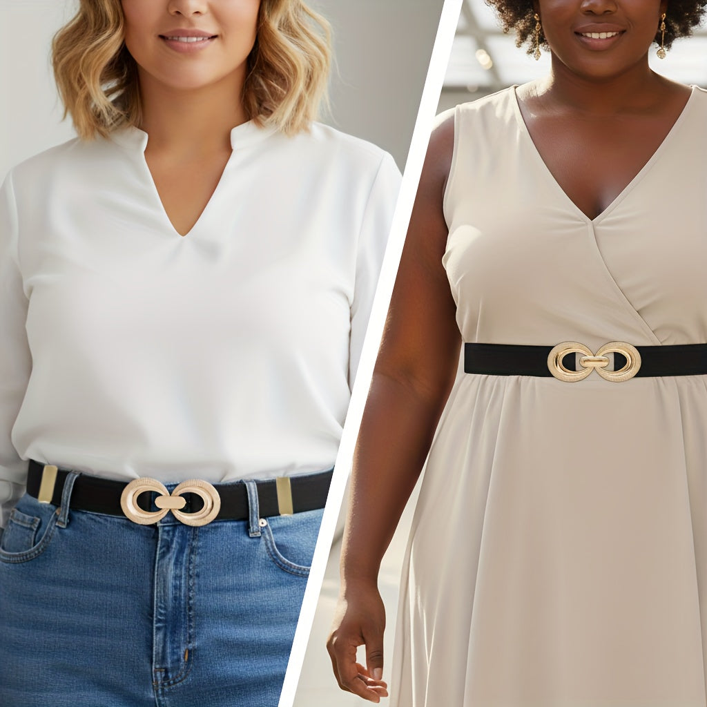 Ceinture Élastique en Tissu pour Femme Rebecca — visuel 1