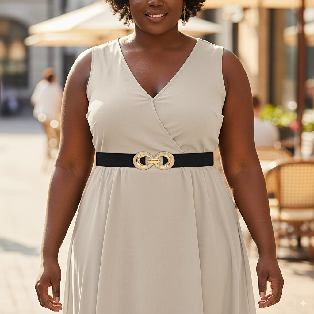 Ceinture Élastique en Tissu pour Femme Rebecca — visuel 11