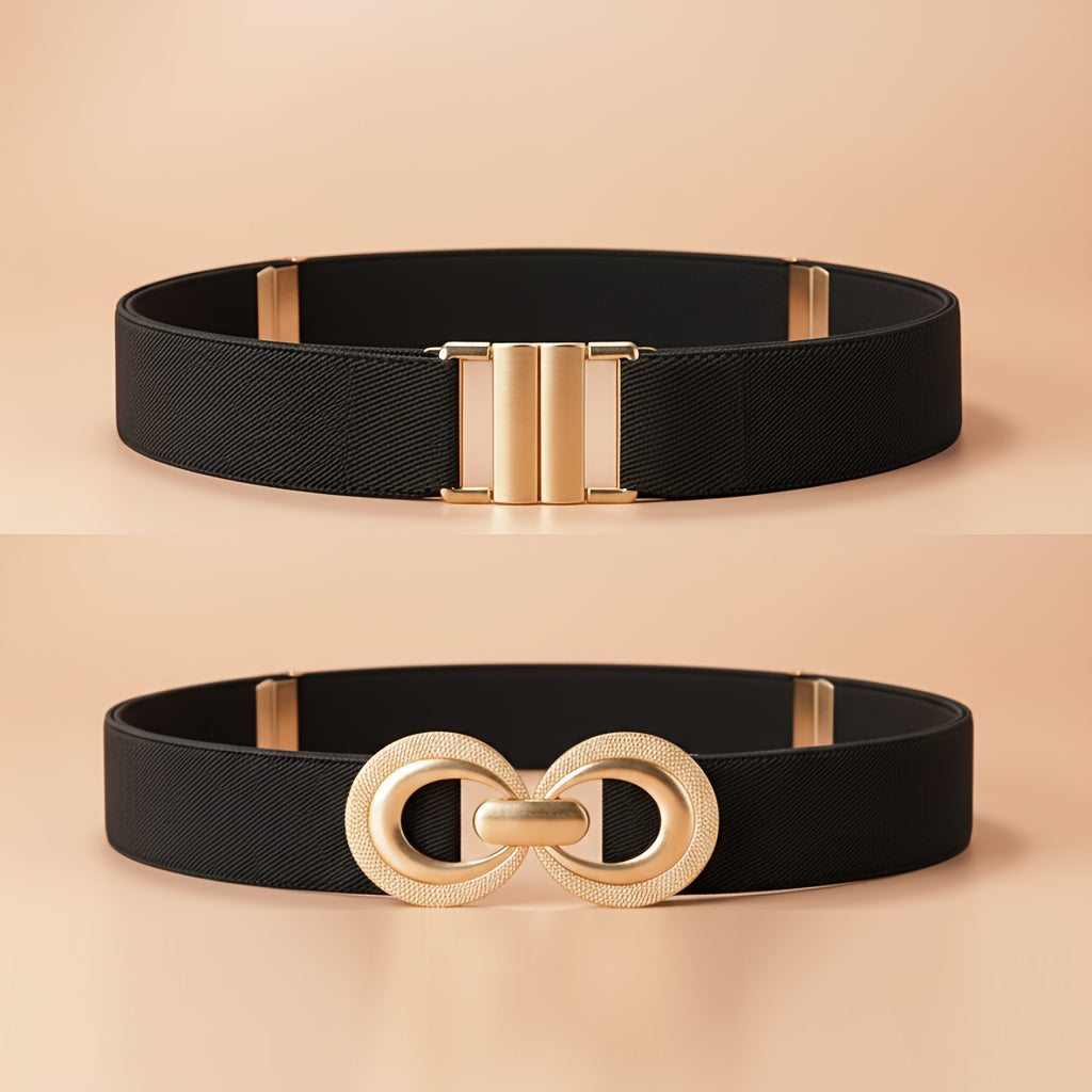 Ceinture Élastique en Tissu pour Femme Sarah — visuel 5