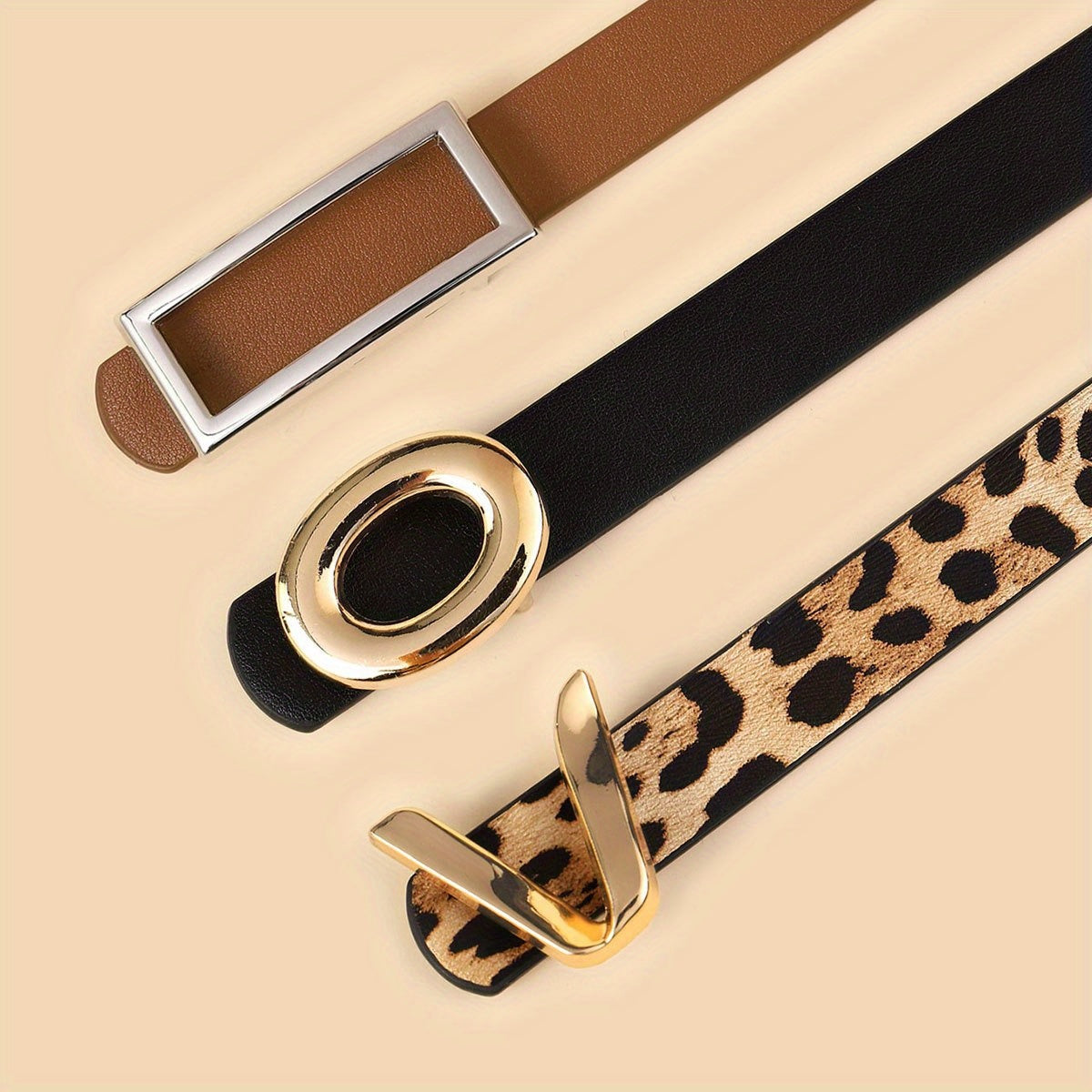 Ceinture Fine en Simili Cuir pour Femme Firmine — visuel 6