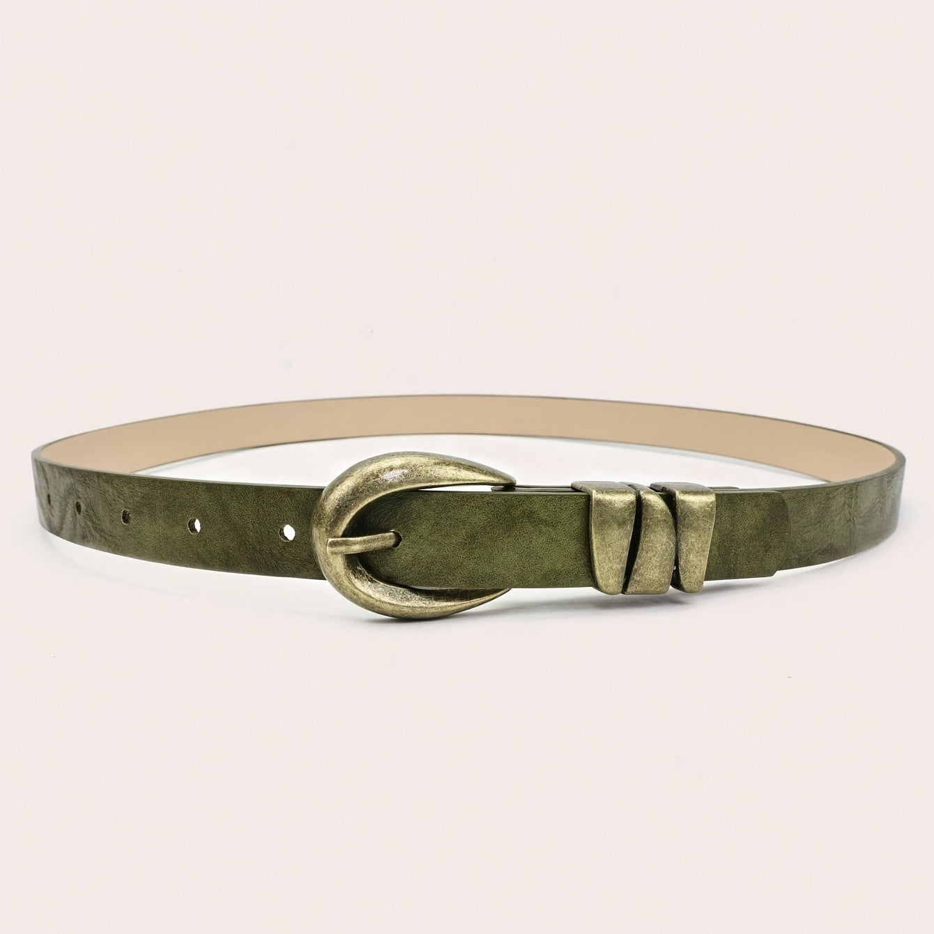 Ceinture Fine en Simili Cuir pour Femme Francine — visuel 4