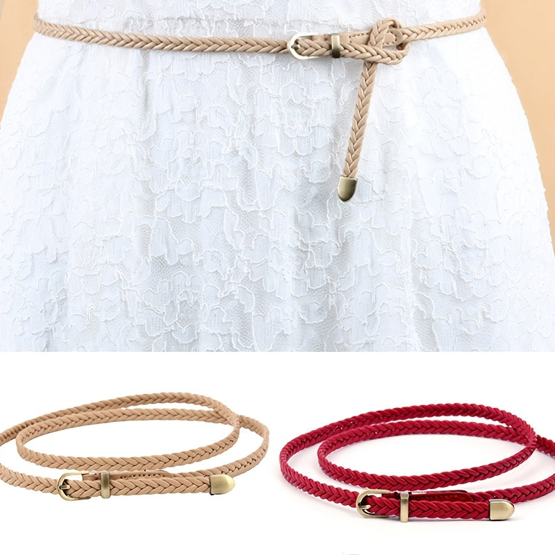 Ceinture Fine en Simili Cuir pour Femme Perrine — visuel 2