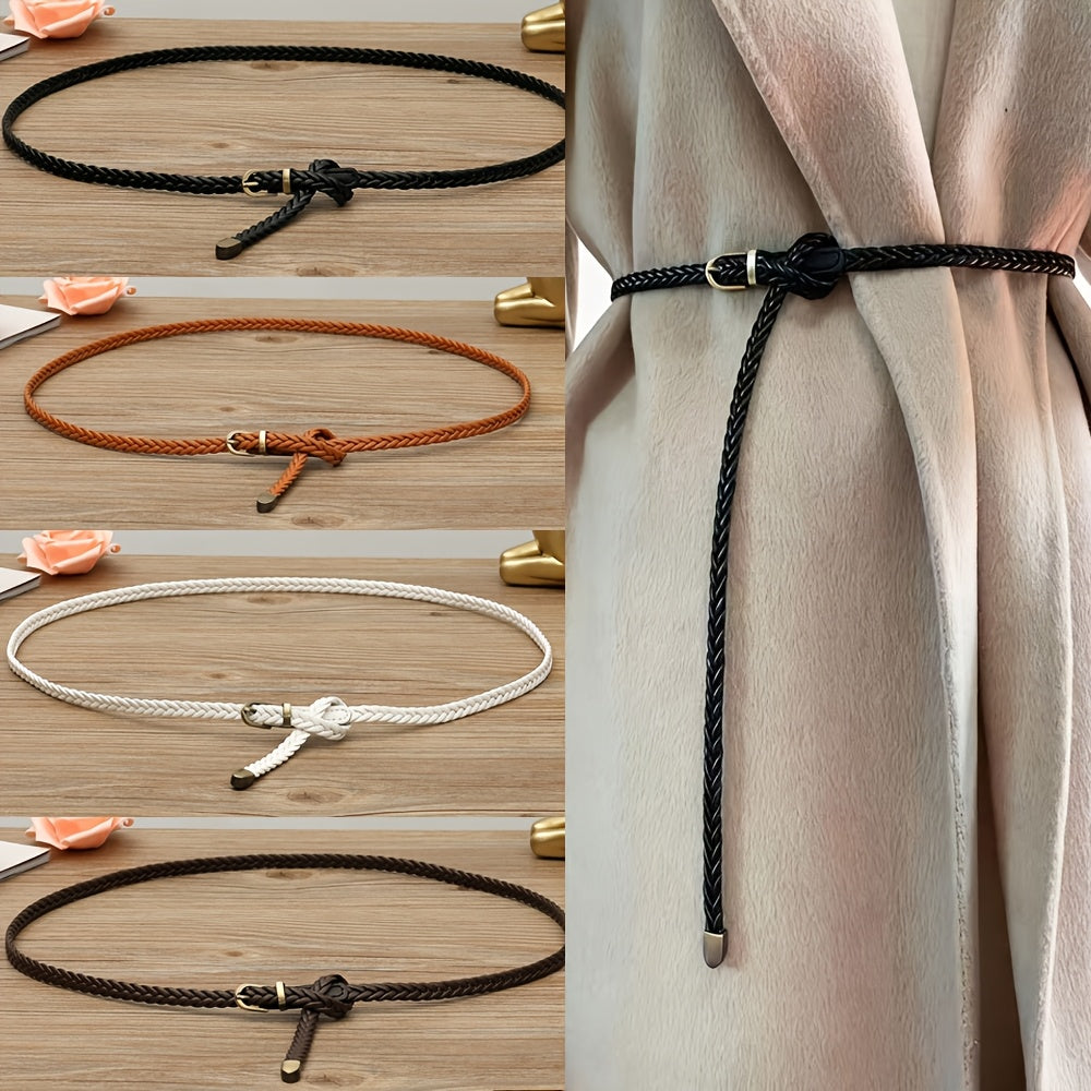 Ceinture Fine en Simili Cuir pour Femme Perrine — visuel 3