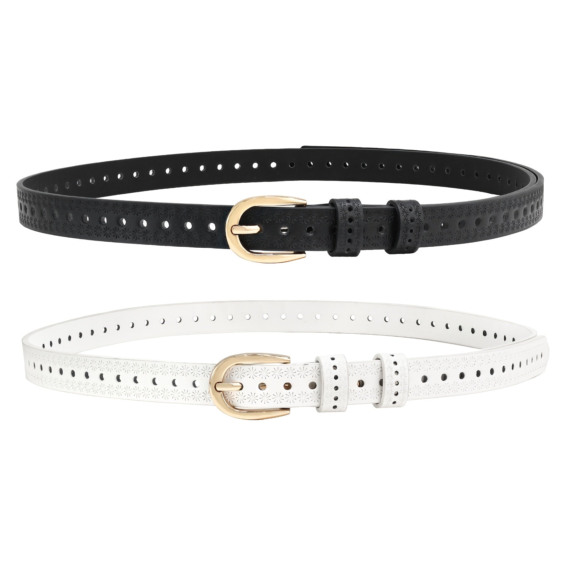 Ceinture Fine en Simili Cuir pour Femme Sidonie — visuel 3