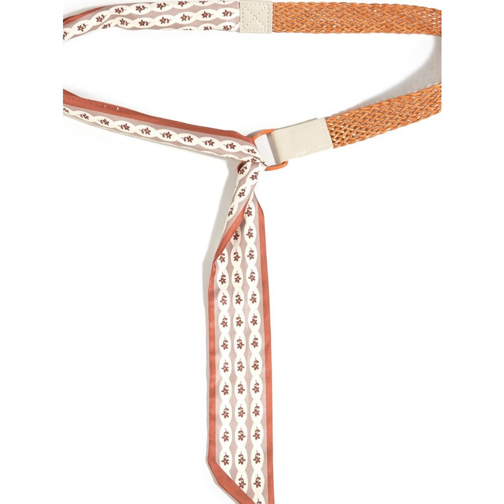 Ceinture Foulard en Simili Cuir pour Femme Noirmoutier — visuel 1