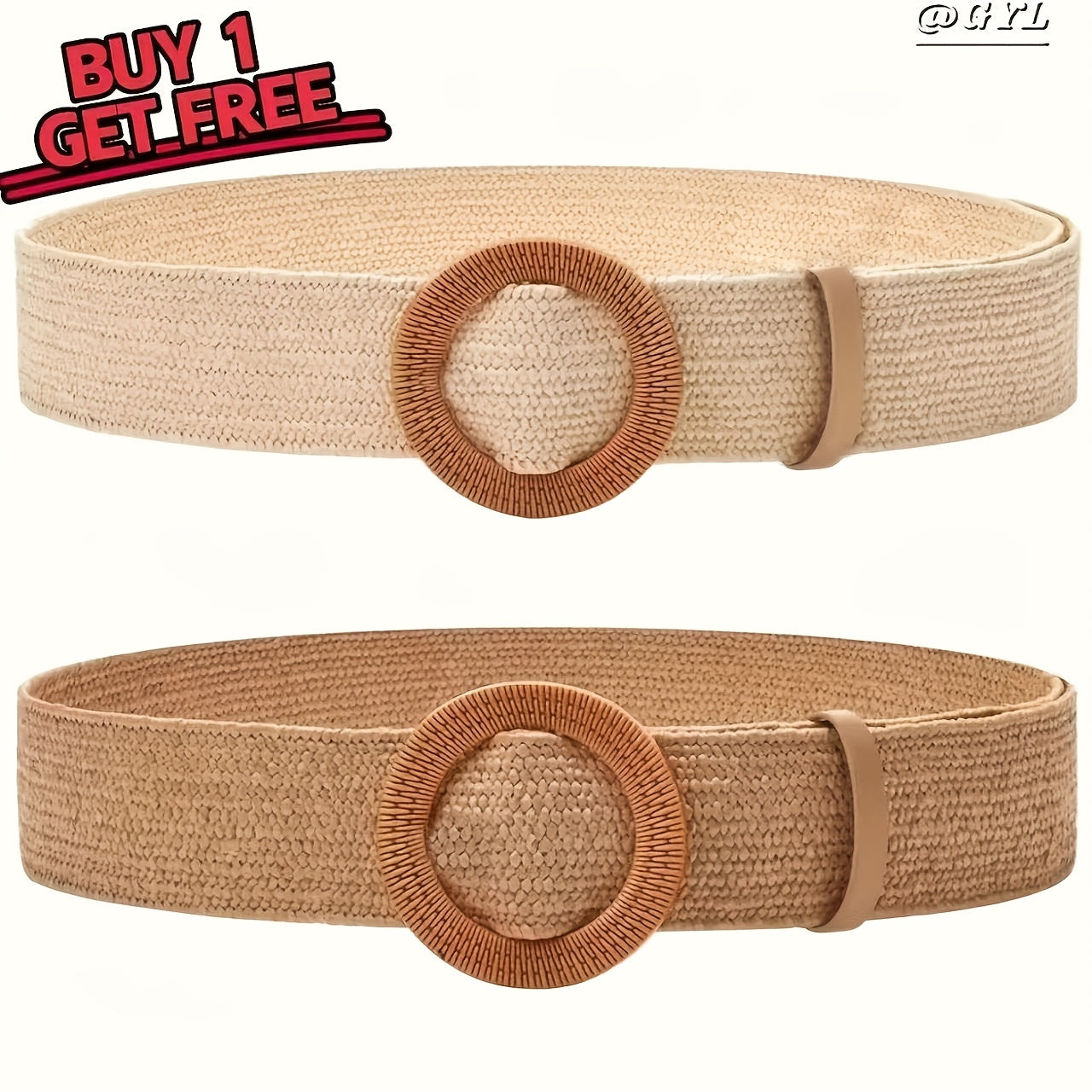 Ceinture Large Élastique pour Femme Bahia — visuel 1
