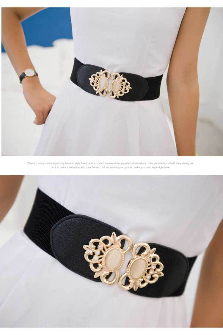 Ceinture Large Élastique pour Femme Victoire — visuel 1