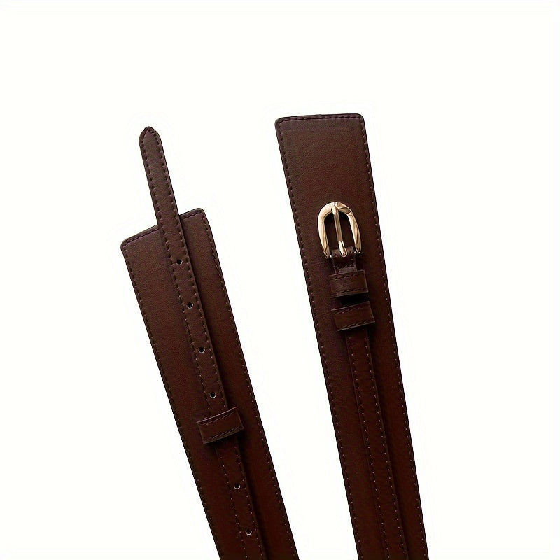 Ceinture Large en Simili Cuir pour Femme Cannes — visuel 6