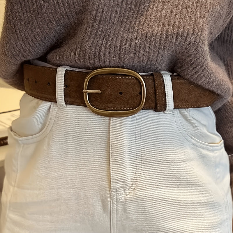 Ceinture Large en Simili Cuir pour Femme Cyrielle — visuel 2