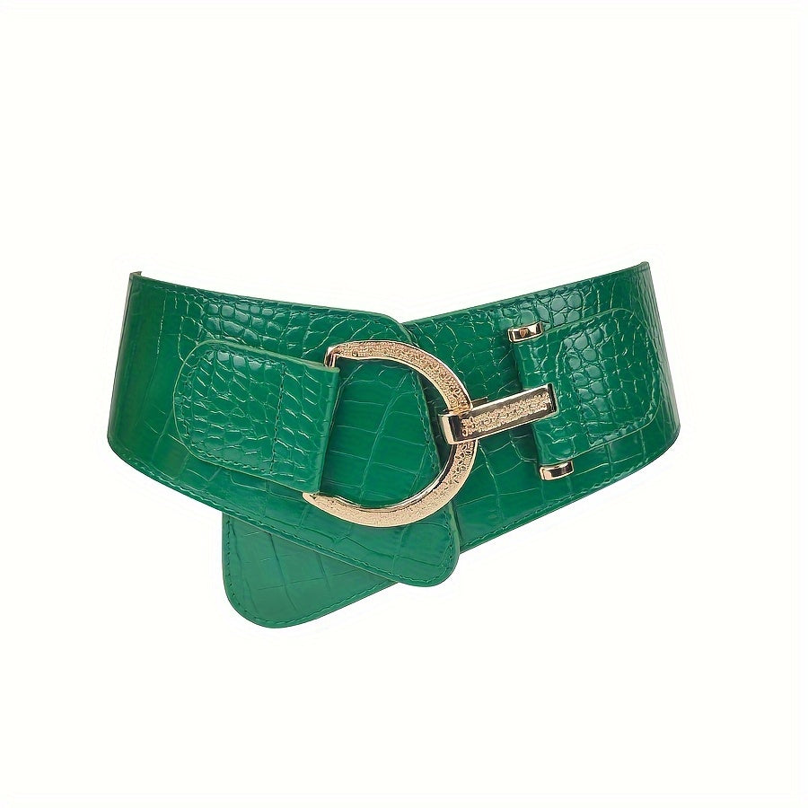Ceinture Large en Simili Cuir pour Femme Fiesole — visuel 2
