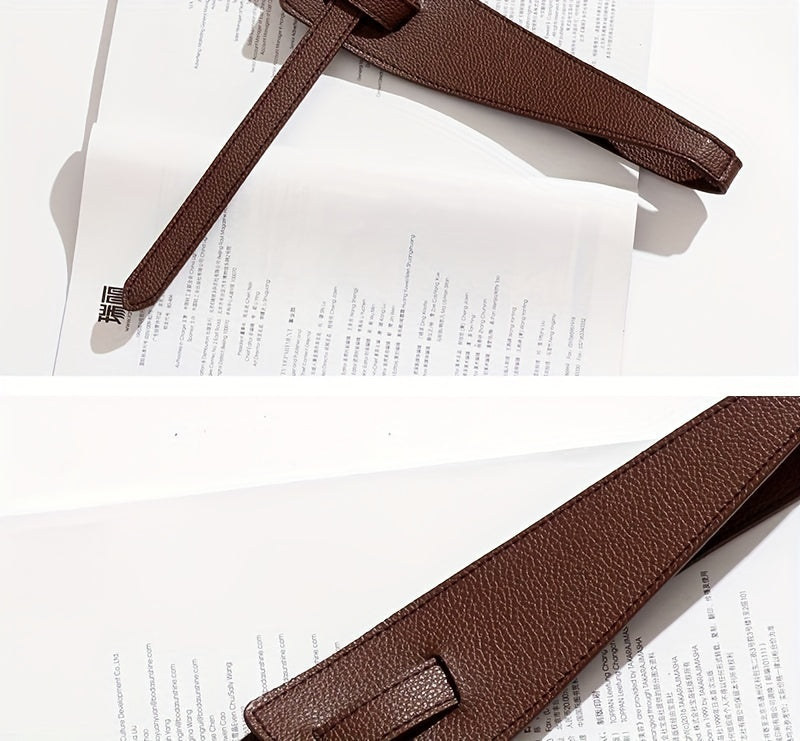 Ceinture Large en Simili Cuir pour Femme Frejus — visuel 13
