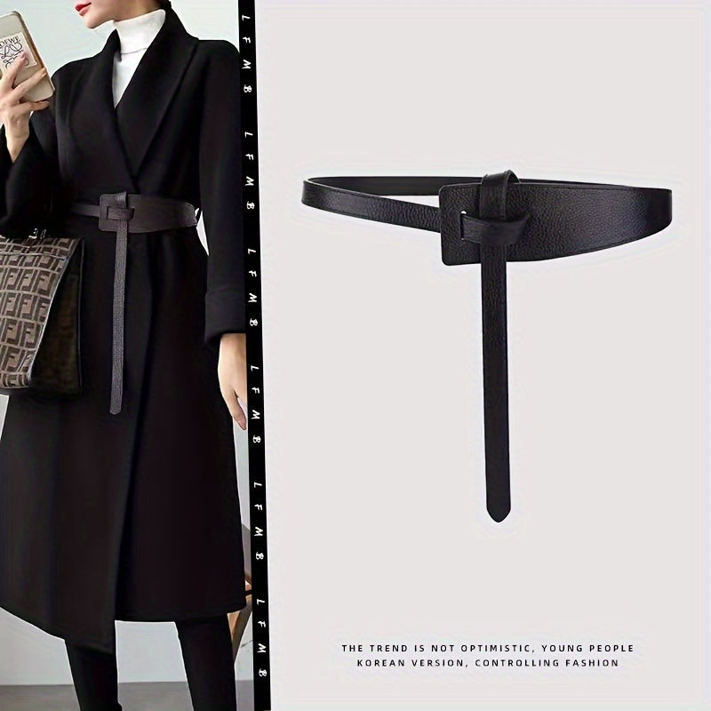 Ceinture Large en Simili Cuir pour Femme Frejus — visuel 17