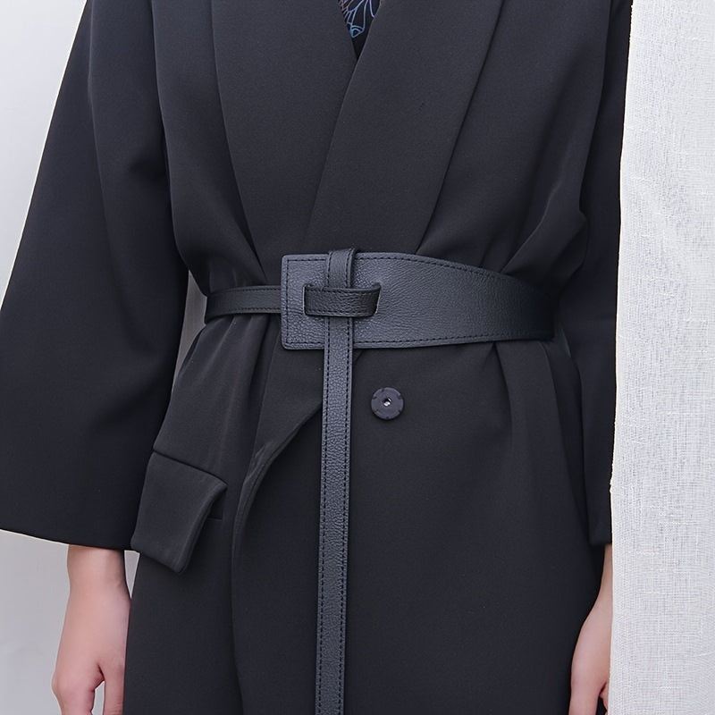 Ceinture Large en Simili Cuir pour Femme Frejus — visuel 21