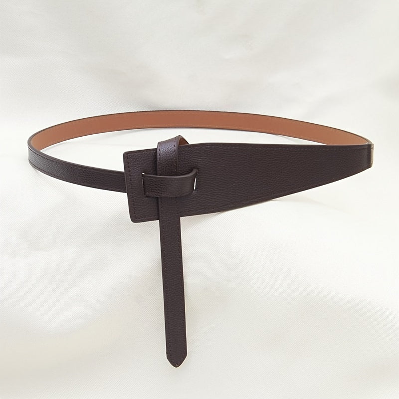 Ceinture Large en Simili Cuir pour Femme Frejus — visuel 22