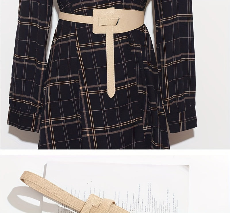 Ceinture Large en Simili Cuir pour Femme Frejus — visuel 8