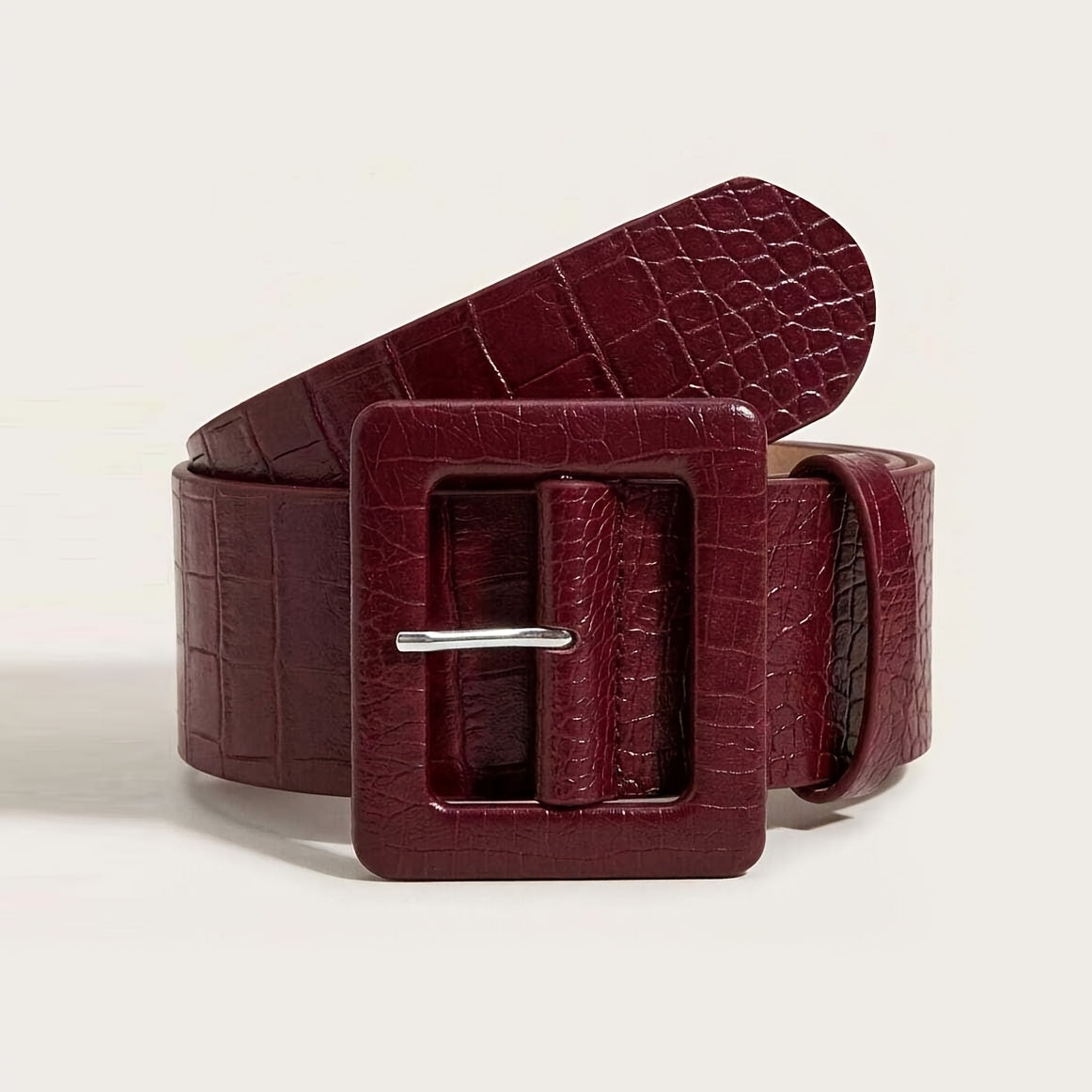 Ceinture Large en Simili Cuir pour Femme Varese — visuel 7