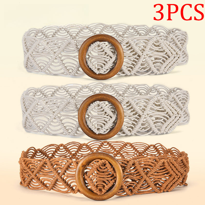 Ceinture Large en Tissu pour Femme Rhodes — visuel 1