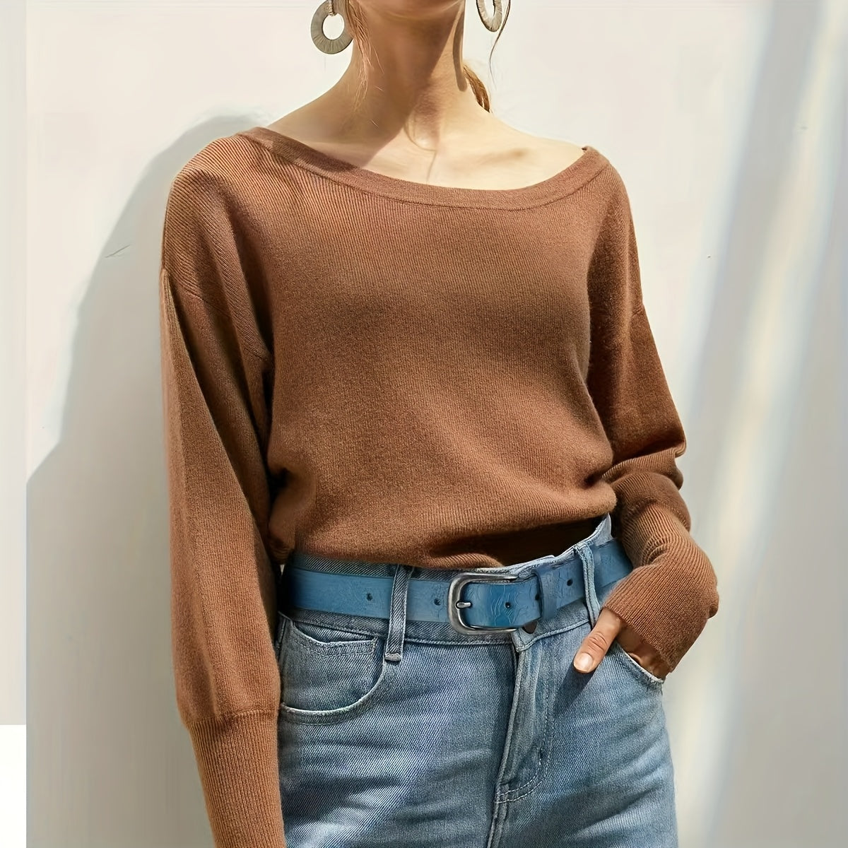 Ceinture Luxe en Cuir pour Femme Axelle — visuel 3