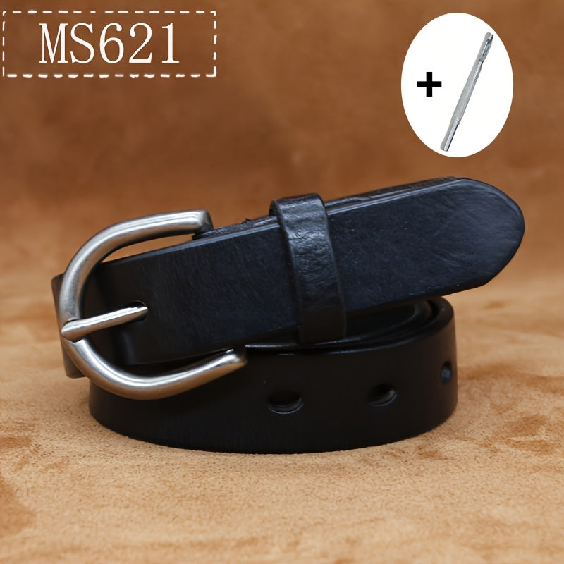 Ceinture Luxe en Cuir pour Femme Douce — visuel 1
