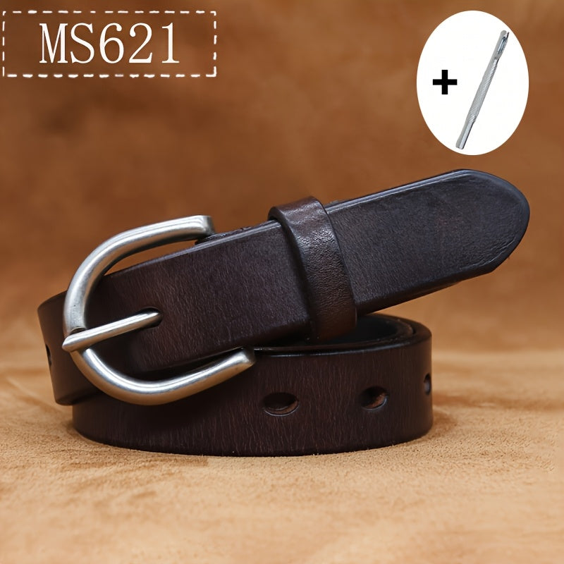 Ceinture Luxe en Cuir pour Femme Douce — visuel 4