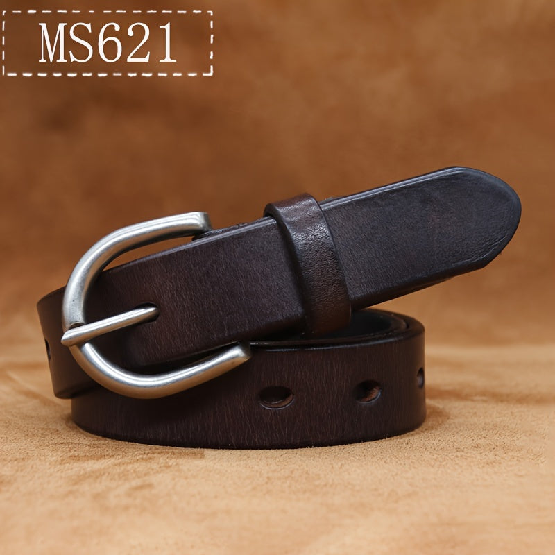 Ceinture Luxe en Cuir pour Femme Douce — visuel 7