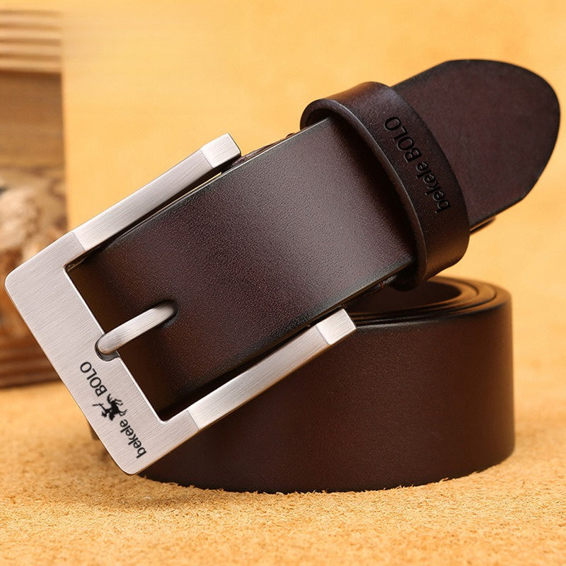 Ceinture Luxe en Cuir pour Homme Josselin — visuel 11