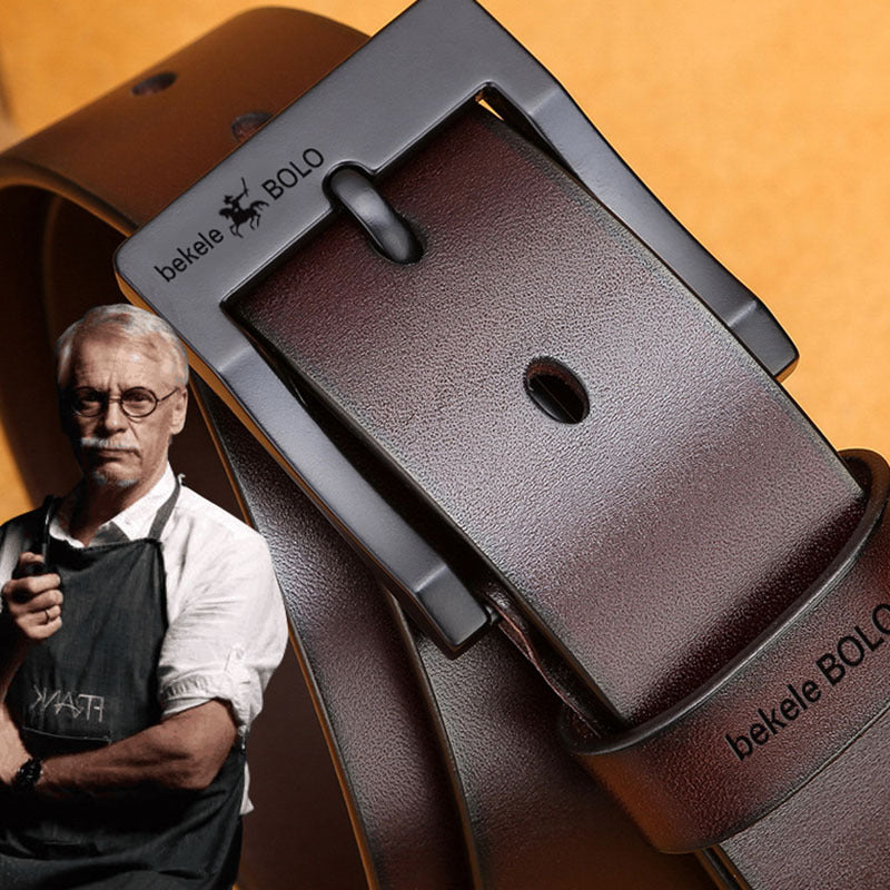 Ceinture Luxe en Cuir pour Homme Josselin — visuel 13