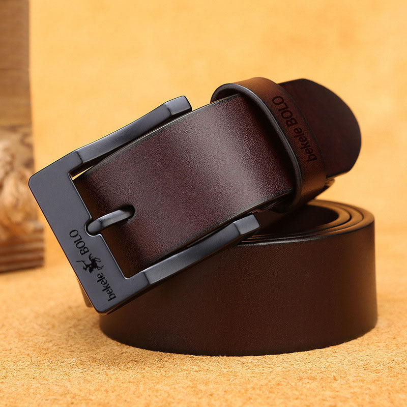 Ceinture Luxe en Cuir pour Homme Josselin — visuel 2