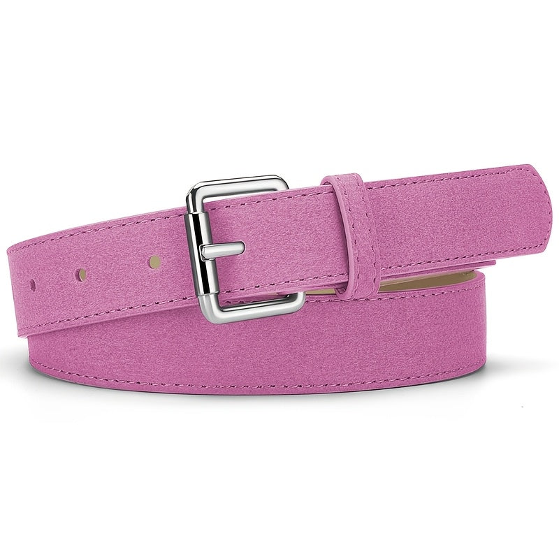 Ceinture Luxe en Simili Cuir pour Femme Brune — visuel 2