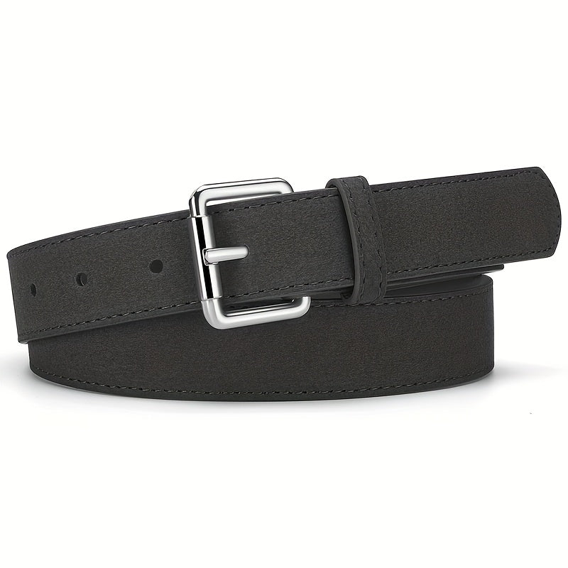 Ceinture Luxe en Simili Cuir pour Femme Brune — visuel 5