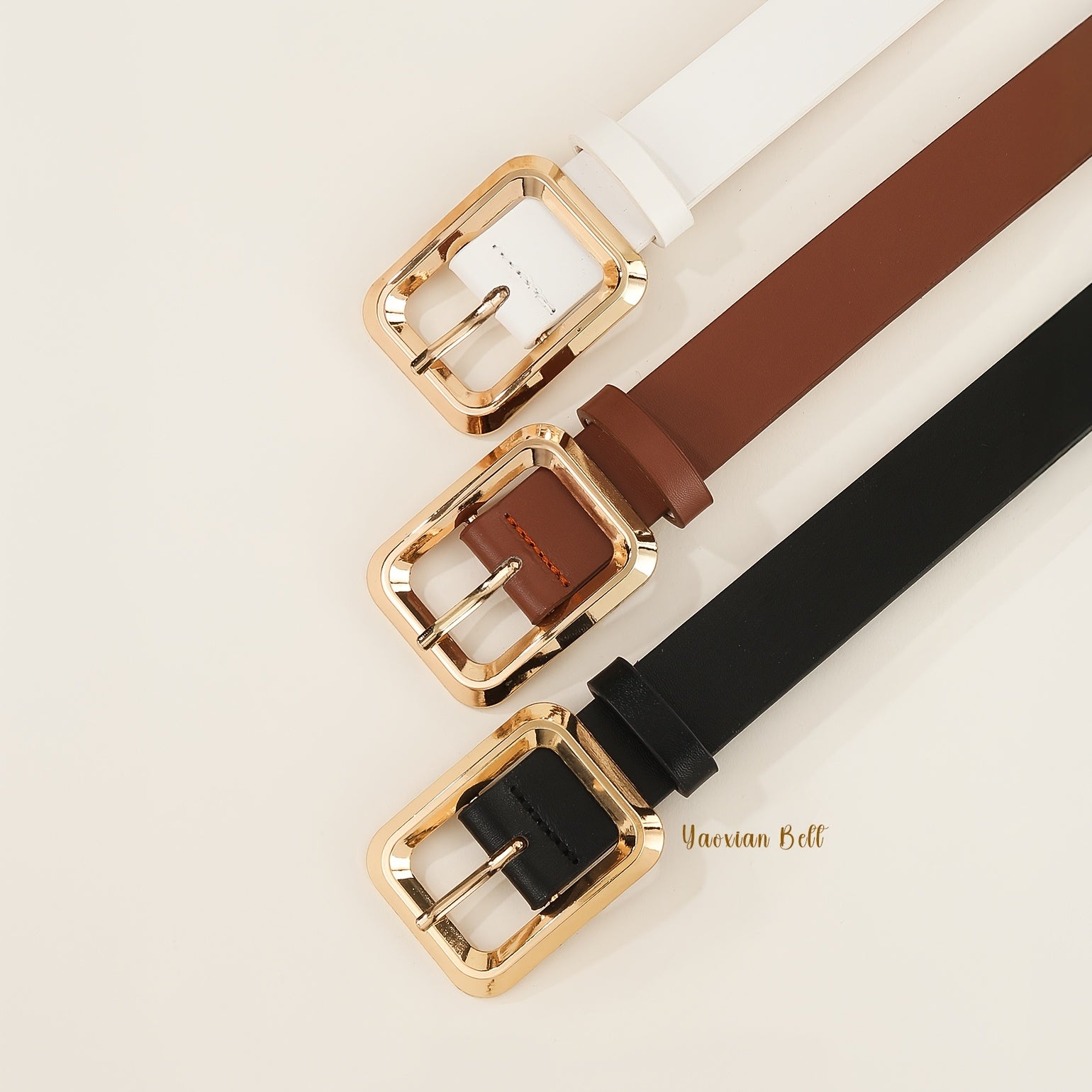 Ceinture Luxe en Simili Cuir pour Femme Clélie — visuel 5