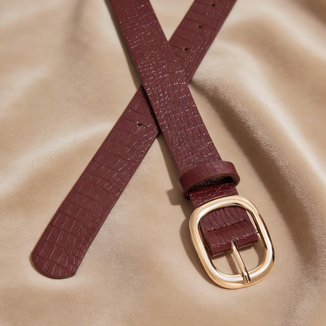 Ceinture Luxe en Simili Cuir pour Femme Jeanne — visuel 9