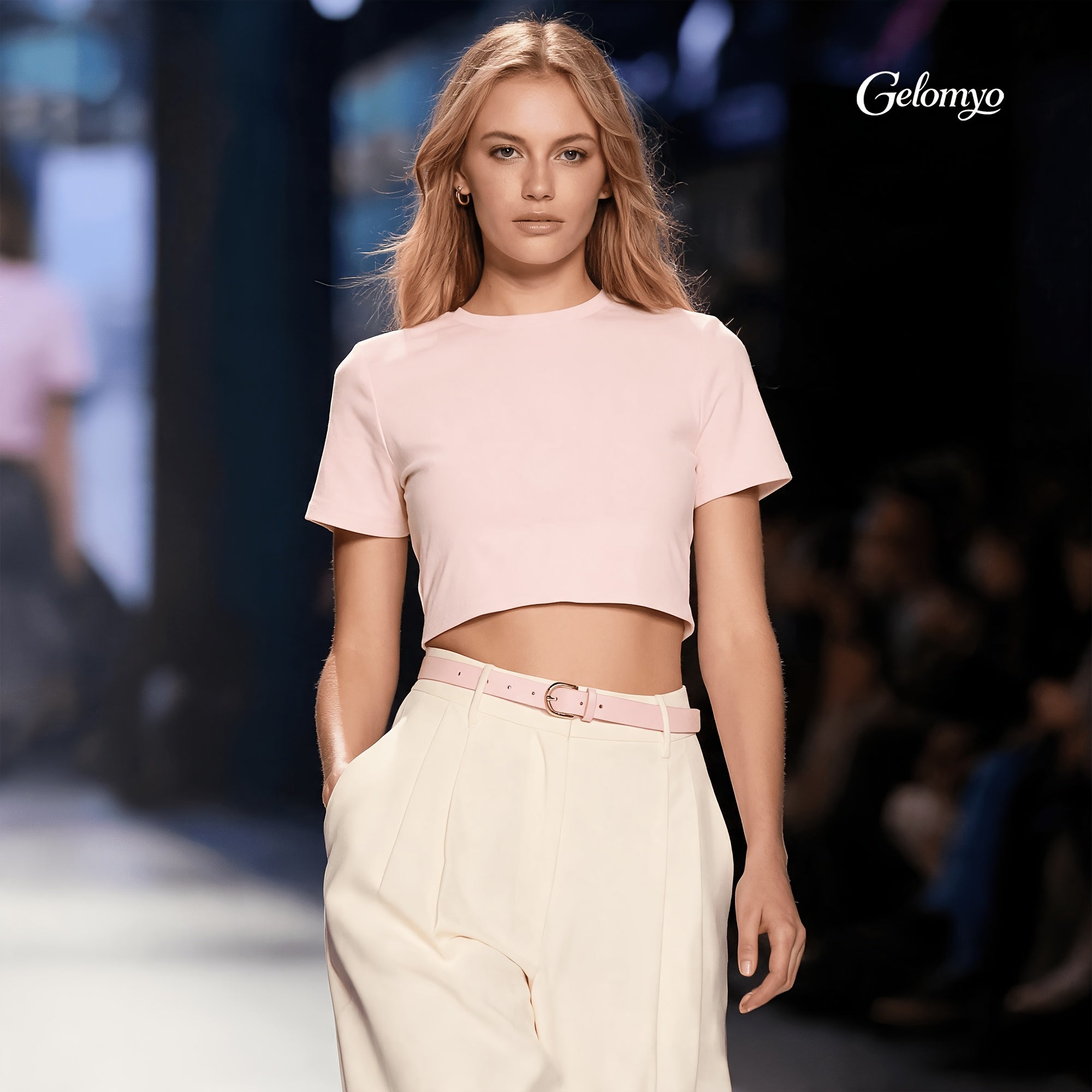 Ceinture Luxe en Simili Cuir pour Femme Melanie — visuel 3