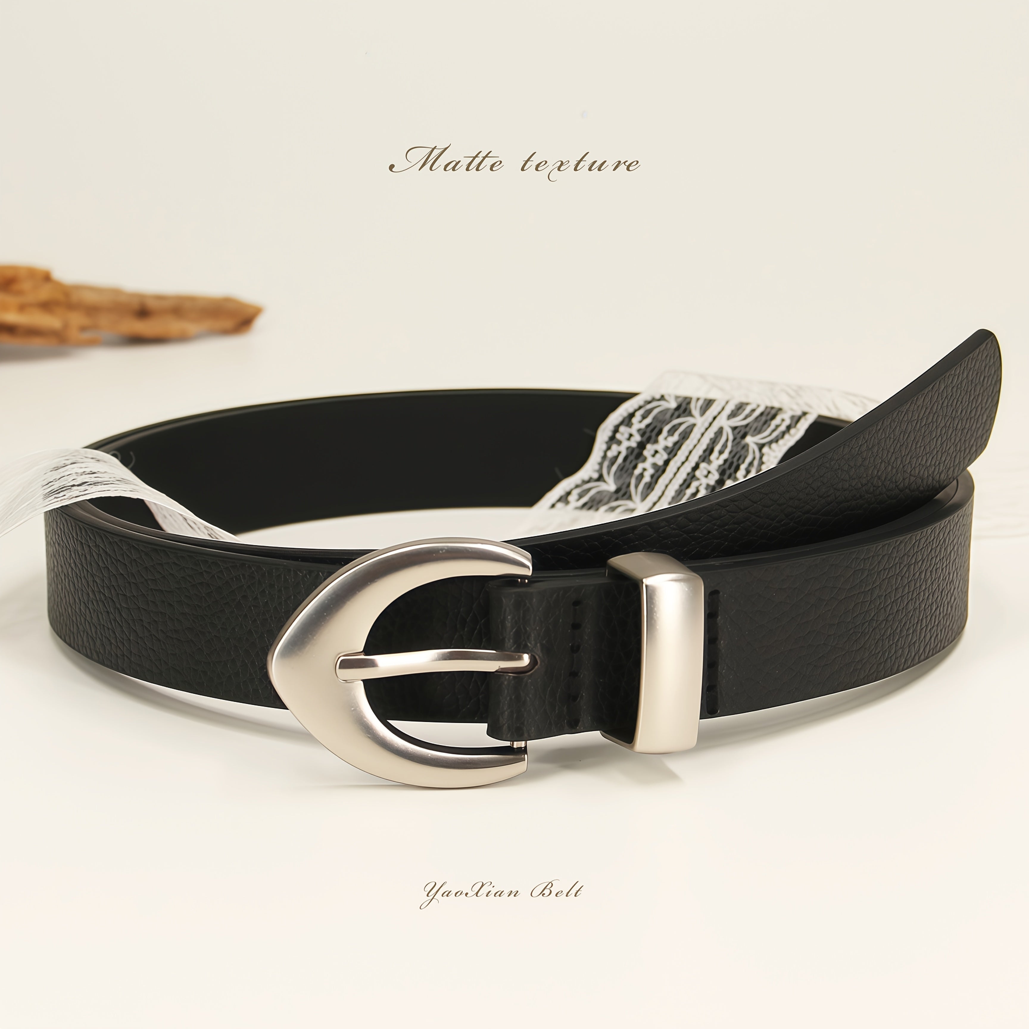 Ceinture Luxe en Simili Cuir pour Homme Antwerp — visuel 1