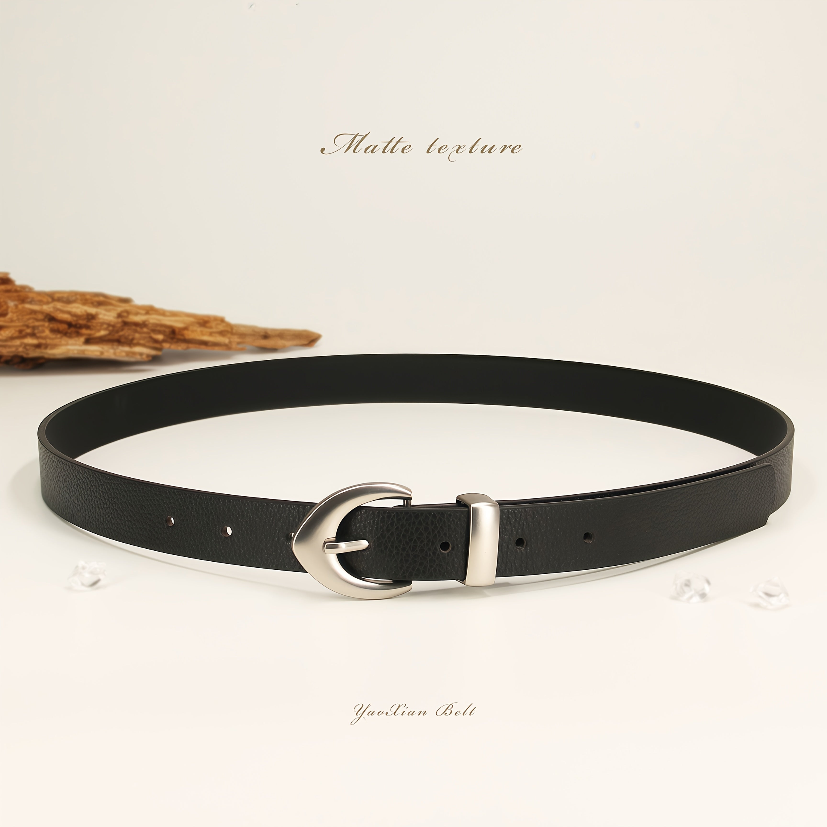 Ceinture Luxe en Simili Cuir pour Homme Antwerp — visuel 2