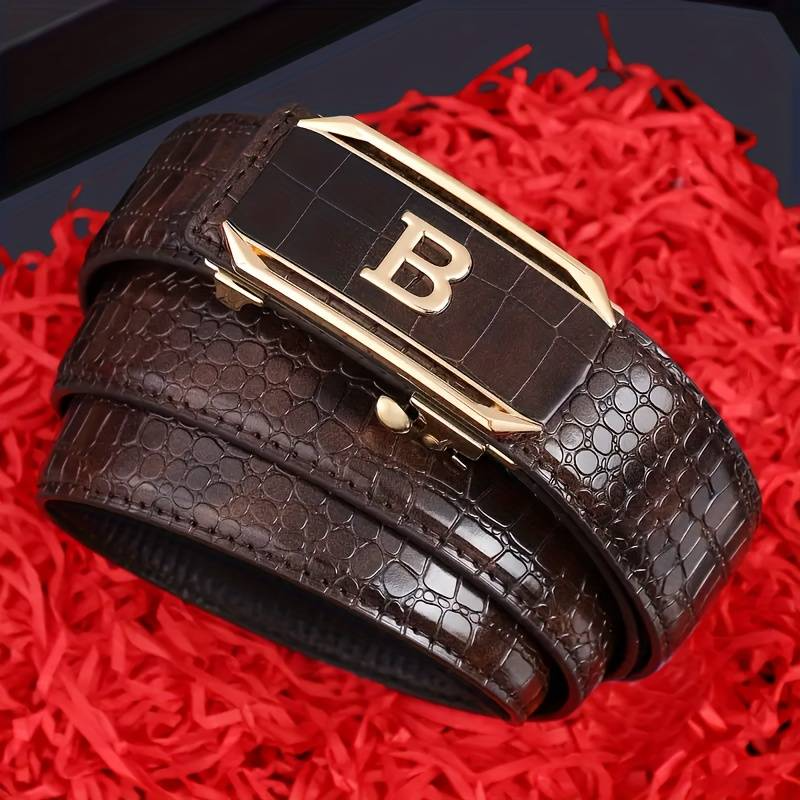 Ceinture Luxe en Simili Cuir pour Homme Helena — visuel 3