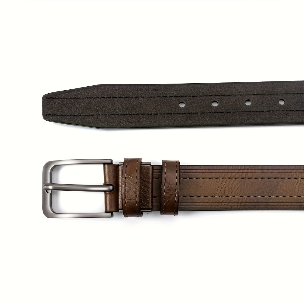 Ceinture Marron en Cuir pour Homme Charles — visuel 2