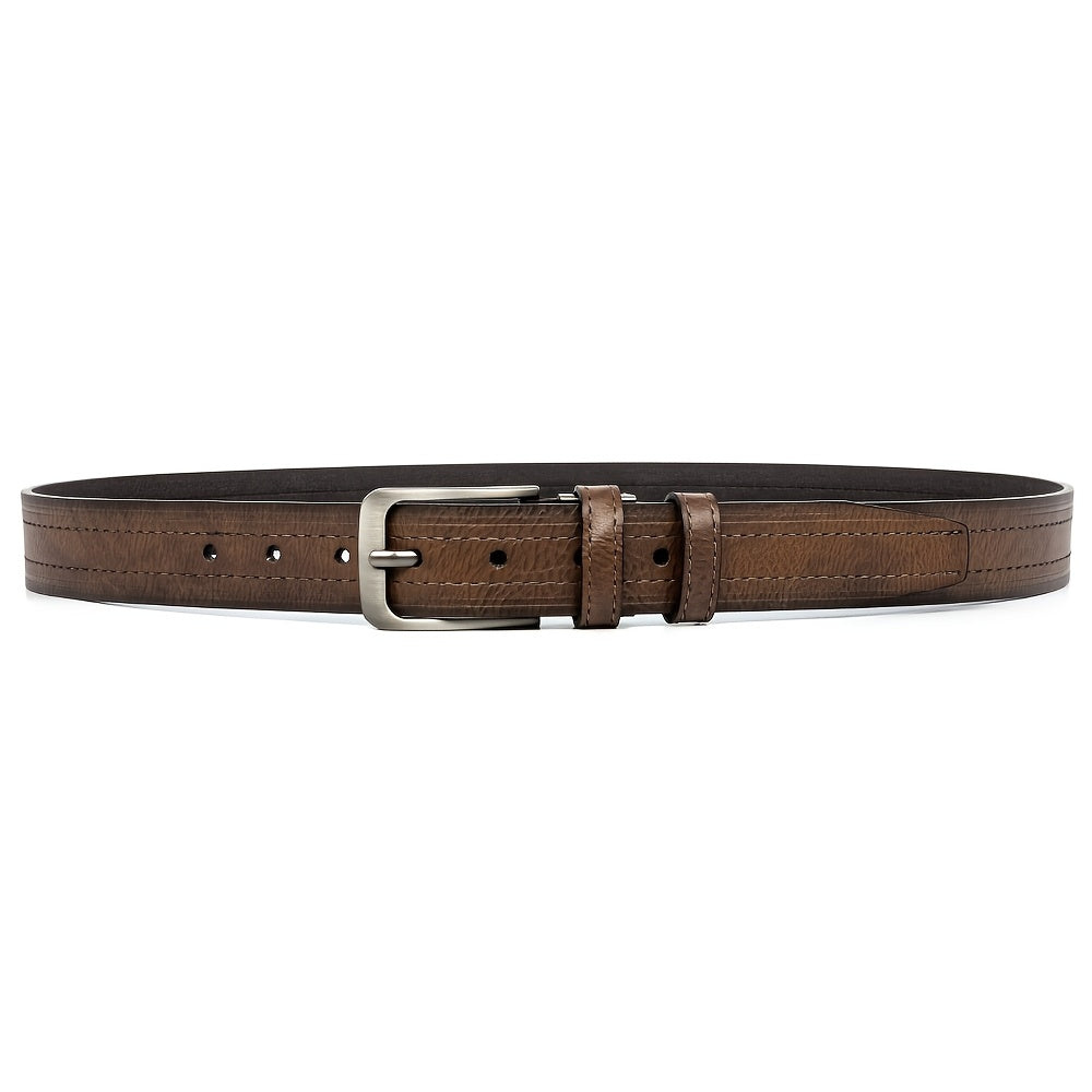 Ceinture Marron en Cuir pour Homme Charles — visuel 7