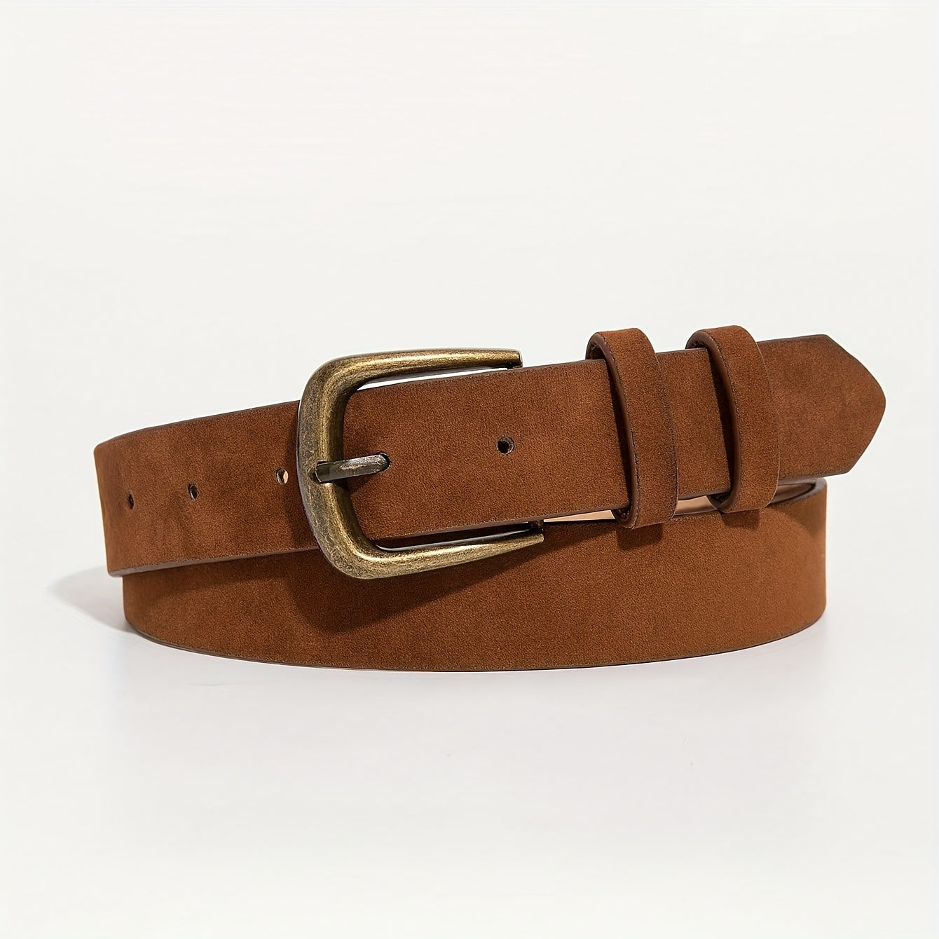 Ceinture Marron en Simili Cuir pour Femme Fanny — visuel 2