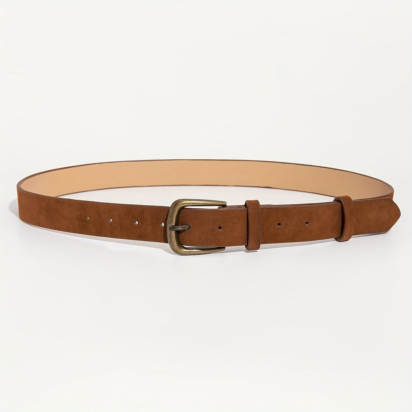 Ceinture Marron en Simili Cuir pour Femme Fanny — visuel 4