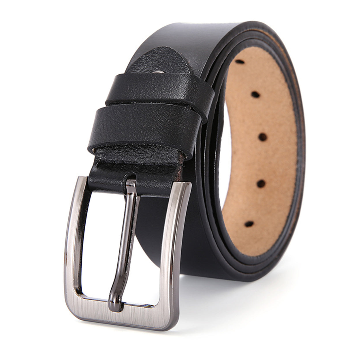 Ceinture Marron en Simili Cuir pour Homme Faustin — visuel 5