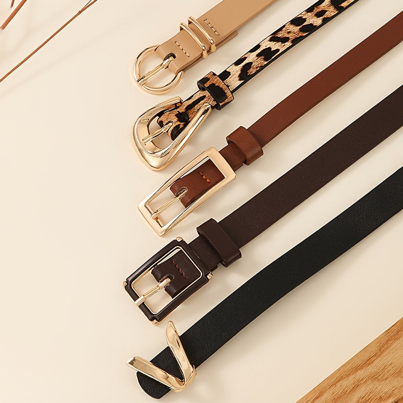 Ceinture Multicolore en Simili Cuir pour Femme Lorraine — visuel 3