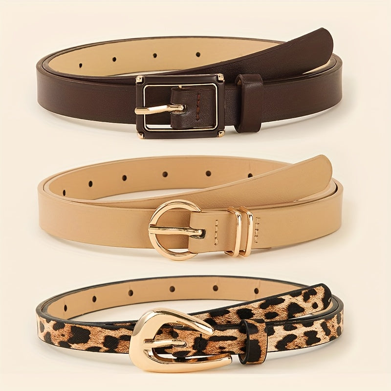 Ceinture Multicolore en Simili Cuir pour Femme Lorraine — visuel 4