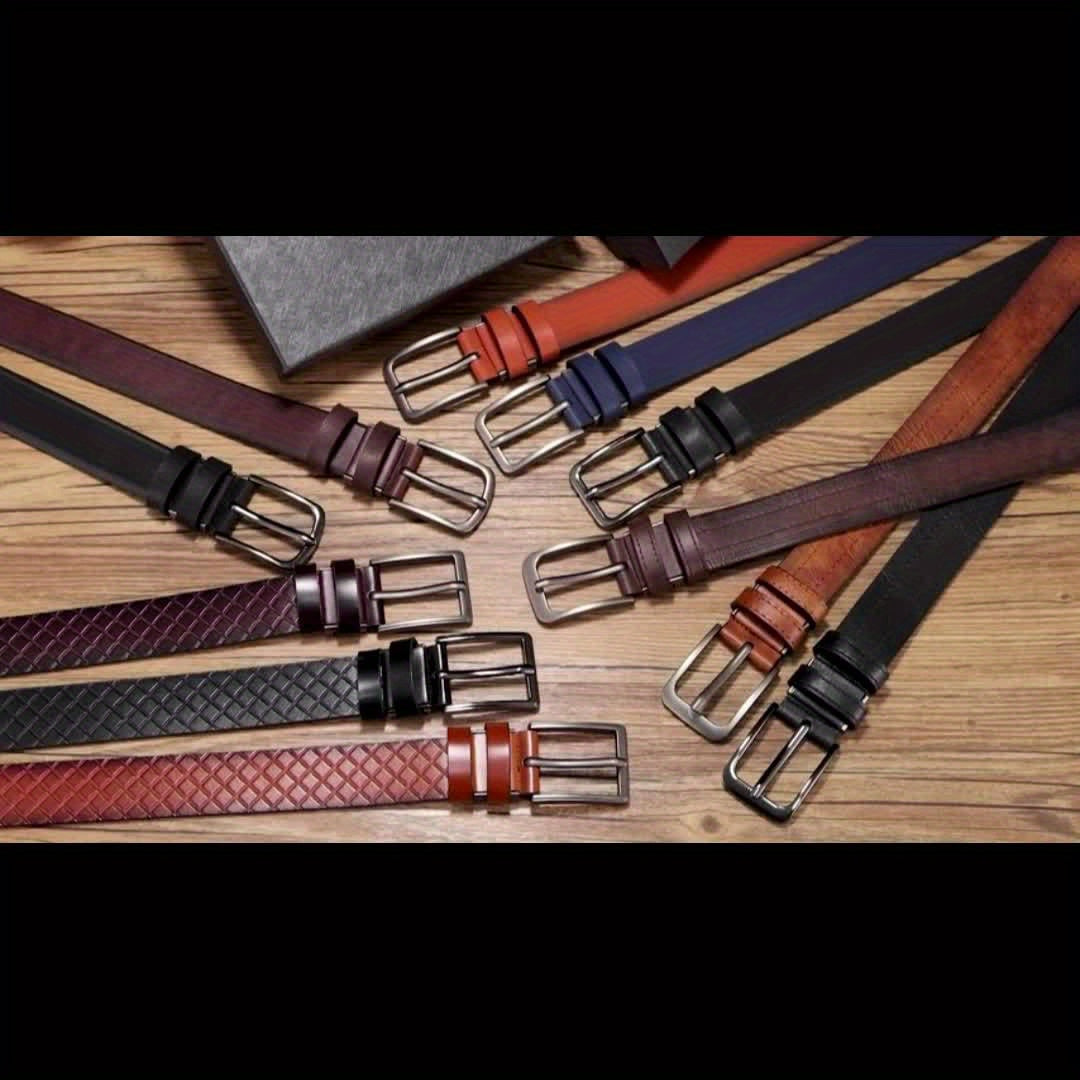 Ceinture Noire en Cuir pour Homme Baptiste — visuel 8