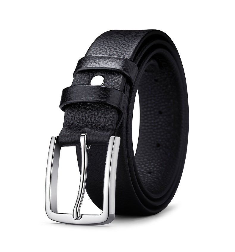 Ceinture Noire en Cuir pour Homme Gabin — visuel 7