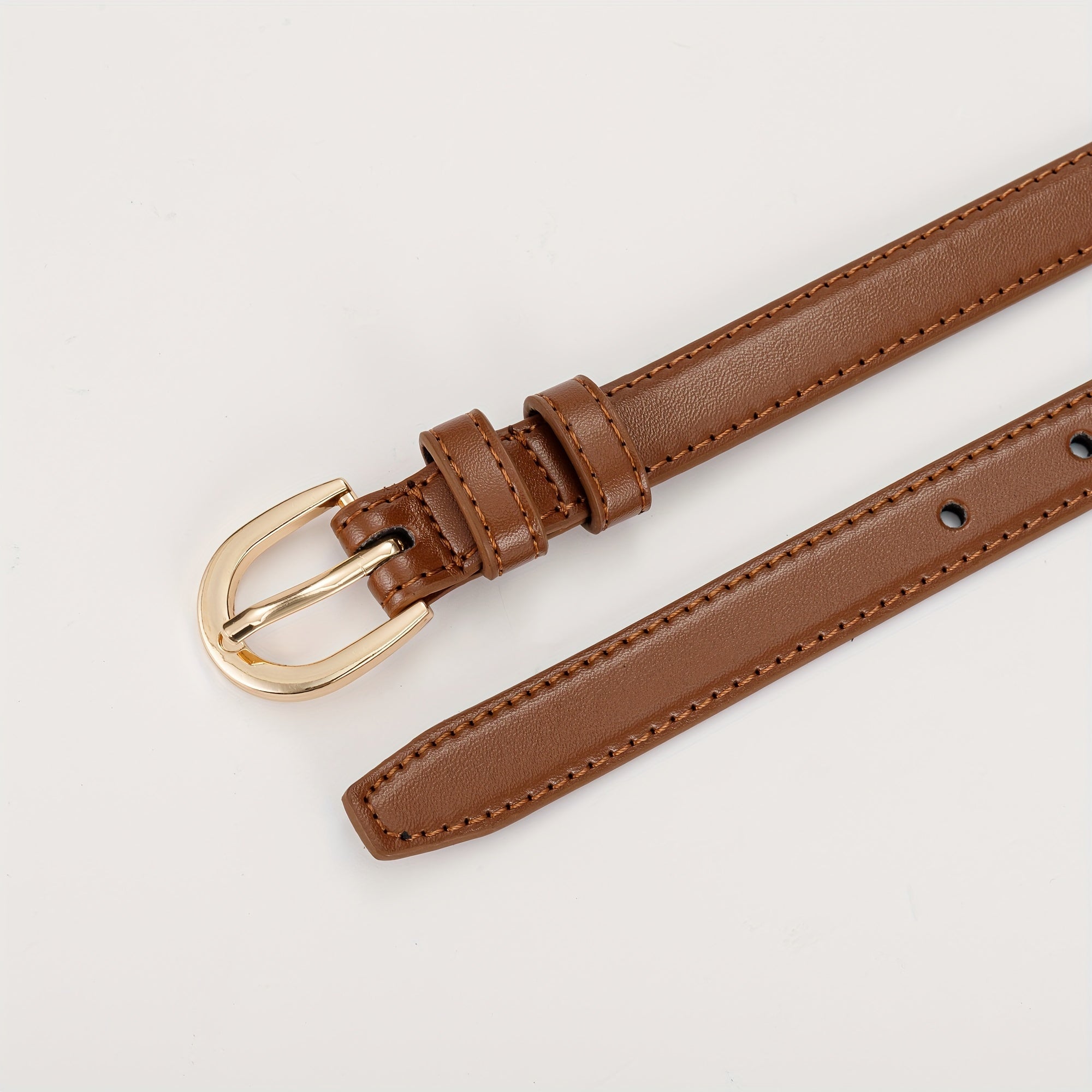 Ceinture Noire en Simili Cuir pour Femme Charline — visuel 6