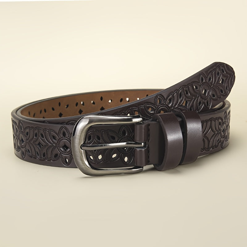 Ceinture Noire en Simili Cuir pour Femme Margaux — visuel 4