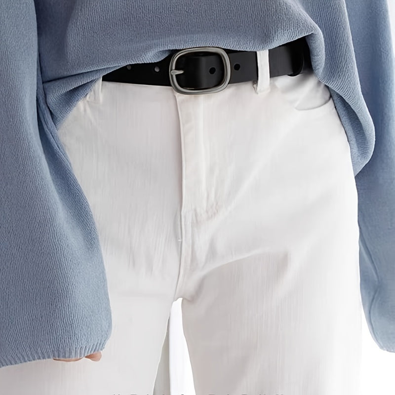 Ceinture Noire en Simili Cuir pour Homme Bristol — visuel 3