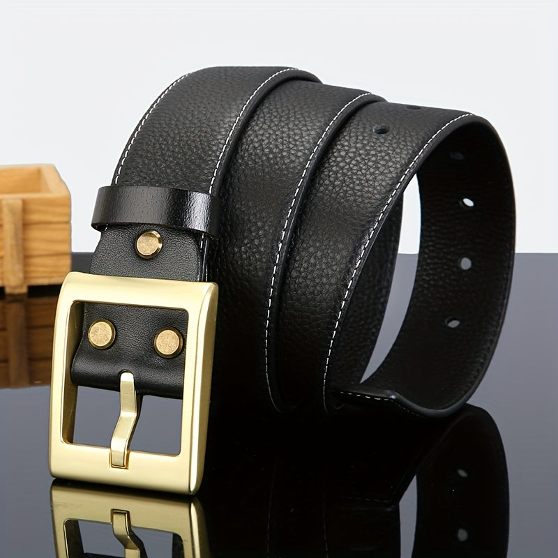 Ceinture Réversible en Cuir pour Homme Perceval — visuel 5